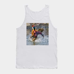 Mandarin Duck Splashing Tank Top